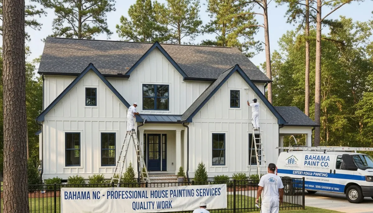 Professional house painting service in Durham, NC for interior and exterior homes