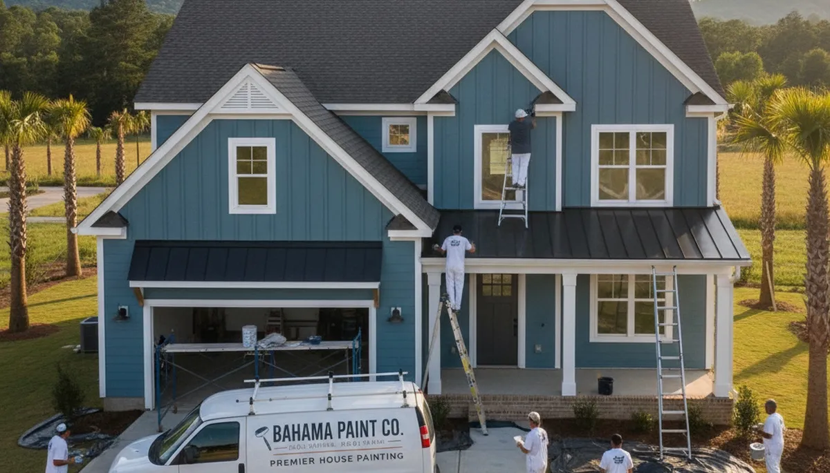 Professional house painting service in Durham, NC for interior and exterior homes