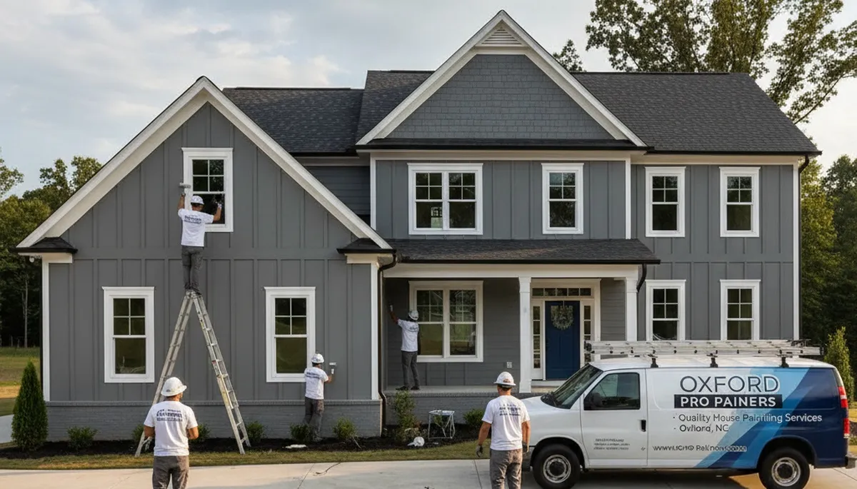 Professional house painting service in Durham, NC for interior and exterior homes